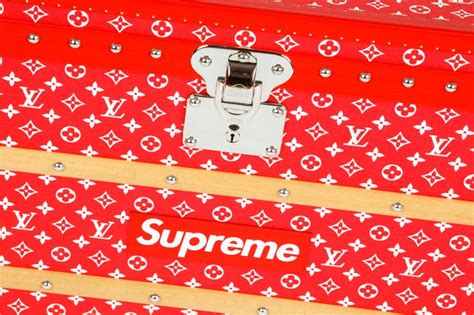 supreme x louis vuitton trunk retail price
